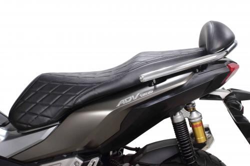 Cushion Seat Cover Diamond Stitch Black PCX150/160 ADV150/160