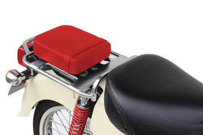 Pillion Seat, Red, 230mm (L) x 200mm (W) x 55mm (T), Universal