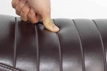 Tuck roll seat, brown, Monkey 125
