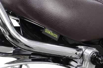 Tuck roll seat, brown, Monkey 125
