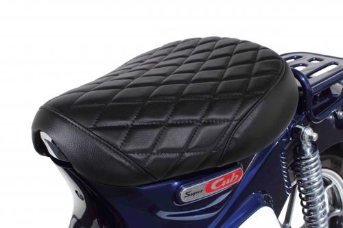 クッションシートカバー ダイヤモンドステッチ ブラック スーパーカブC125