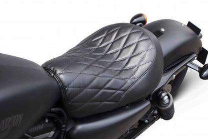 クッションシートカバー ダイヤモンドステッチ ブラック スポーツスター883 IRON