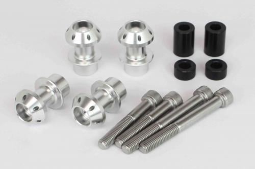 Luggage Hooks, Silver, 4-piece set, GROM
