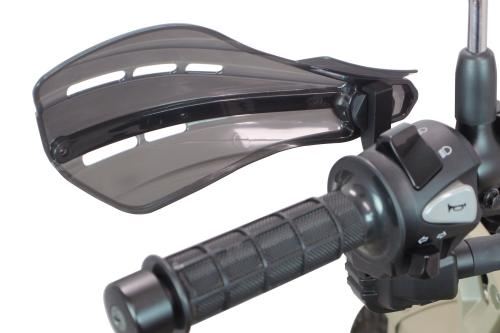 Knuckle Guard, Smoke, Universal (for φ22.2mm handlebars)