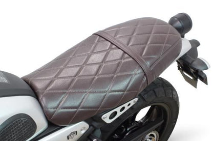 Cushion Seat Cover Diamond Stitch Brown XSR125 XSR155