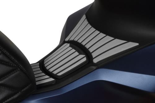 Center Pad Set Dark Gray/Black 3-piece set PCX/PCX160