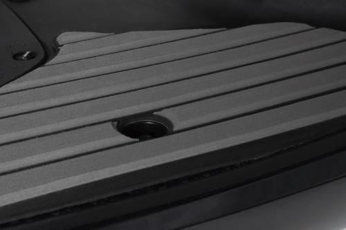 Step & Fuel Lid Pad Set, Dark Gray/Black, Left/Right Set, Lead 125