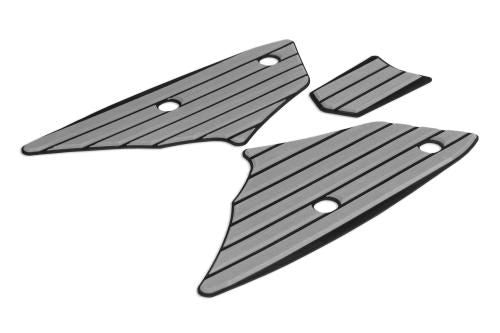 Step & Fuel Lid Pad Set, Dark Gray/Black, Left/Right Set, Lead 125
