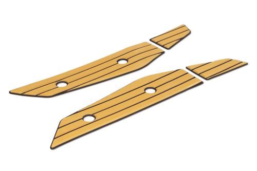 Step Pad Set Light Brown/Black, 4-Piece Set (Left/Right) - Dunk