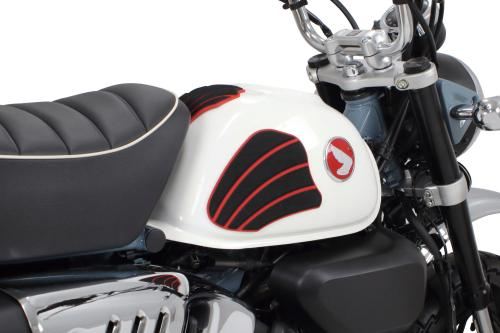 Tank Pad Set Black/Red Monkey 125