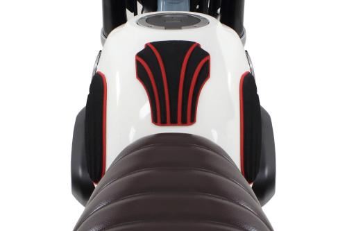 Tank Pad Set Black/Red Monkey 125