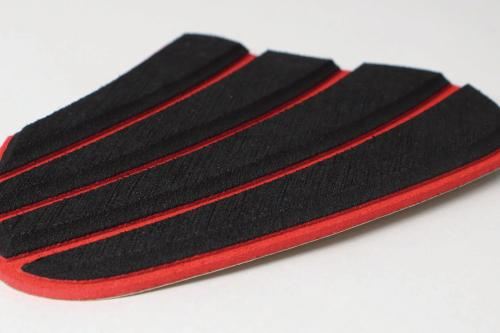 Tank Pad Set Black/Red Monkey 125