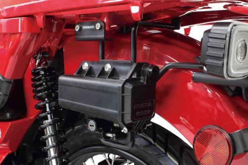 ヘルメットホルダー いじり防止ボルト付属 ブラック CT125 ハンターカブ