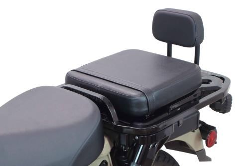 バックレストキット パッセンジャー用 ブラック CT125 ハンターカブ