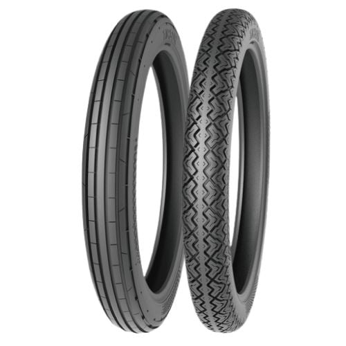 タイヤ TS616/TS677 前 2.25-17 後 2.25-17 スーパーカブ50 1セット