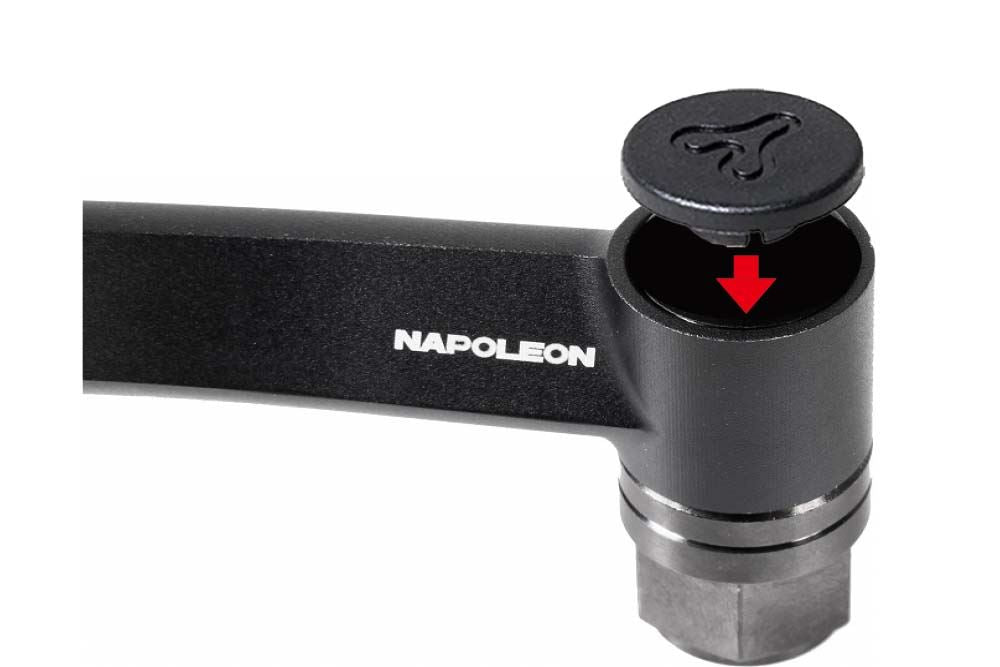 ボルトキャップ（フラット） ブラック M10