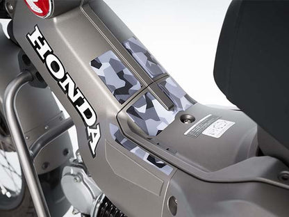 レッグシールドパッド カモ 1個 CT125 ハンターカブ用