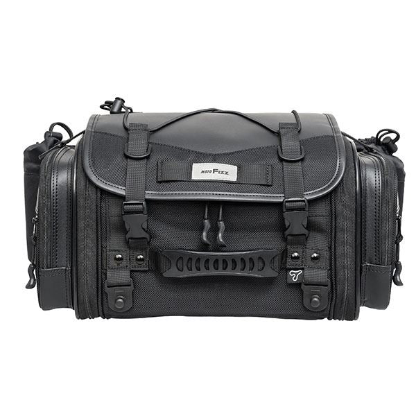 MOTO FIZZ モトフィズ ミニフィールドシートバッグ ブラック 19～27L