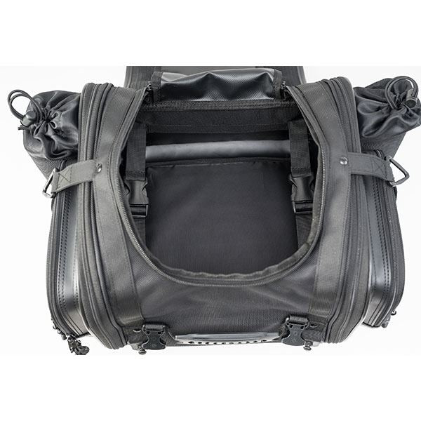 MOTO FIZZ モトフィズ ミニフィールドシートバッグ ブラック 19～27L