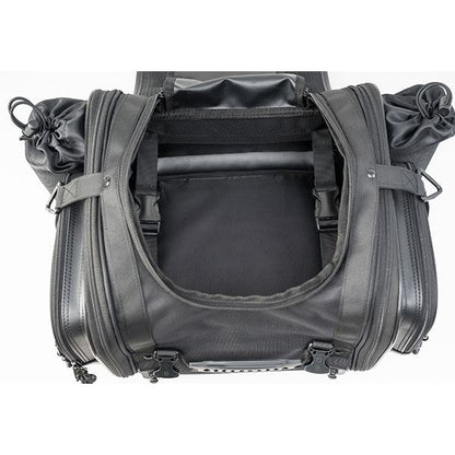 MOTO FIZZ モトフィズ ミニフィールドシートバッグ ブラック 19～27L