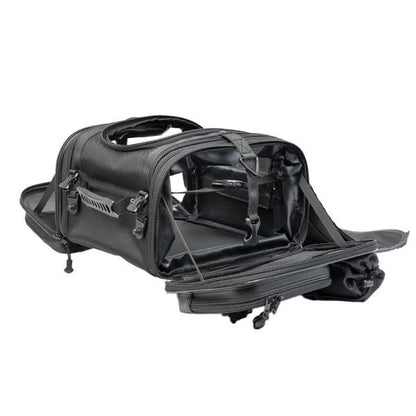 MOTO FIZZ モトフィズ キャンピングシートバッグS ブラック 20～28L