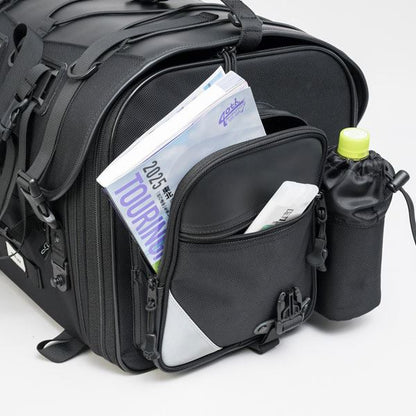 MOTO FIZZ モトフィズ キャンピングシートバッグL ブラック 40～60L
