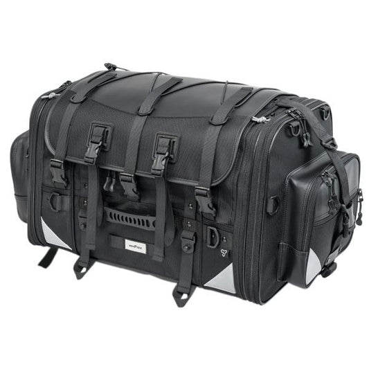 MOTO FIZZ モトフィズ キャンピングシートバッグXL ブラック 60～77L