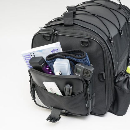 MOTO FIZZ モトフィズ キャンピングシートバッグXL ブラック 60～77L