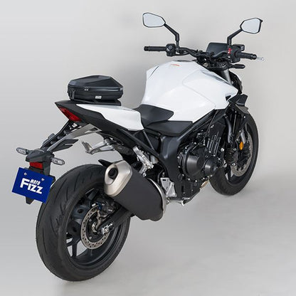 MOTO FIZZ モトフィズ シェルシートバッグ S エンボスブラック 3.5L