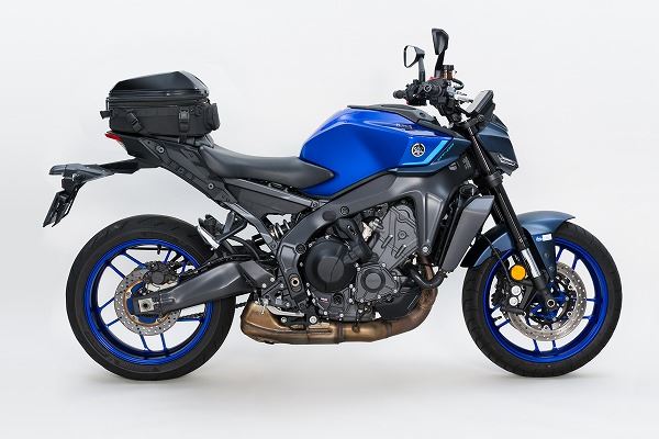 MOTO FIZZ モトフィズ シェルシートバッグM グロスブラック 10-14L