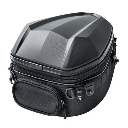 MOTO FIZZ モトフィズ シェルシートバッグM エンボスブラック 10-14L