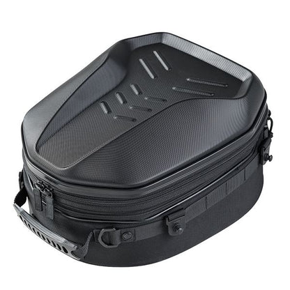 MOTO FIZZ モトフィズ シェルシートバッグL エンボスブラック 14-18L