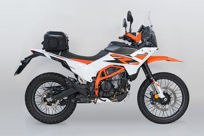 MOTO FIZZ モトフィズ ツアーシェルシートバッグM グロスブラック 25L