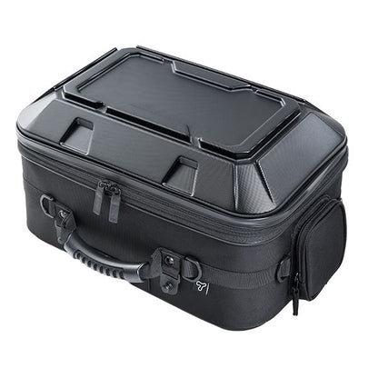 MOTO FIZZ モトフィズ ツアーシェルシートバッグM エンボスブラック 25L