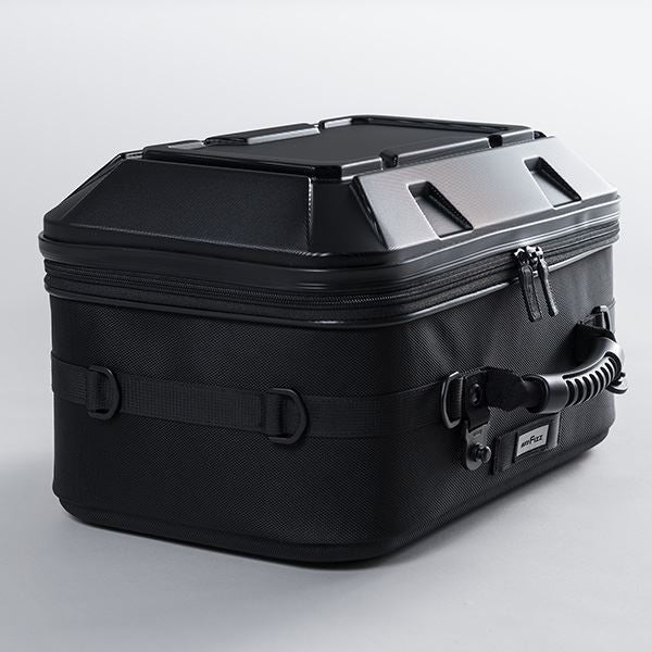MOTO FIZZ モトフィズ ツアーシェルシートバッグM エンボスブラック 25L