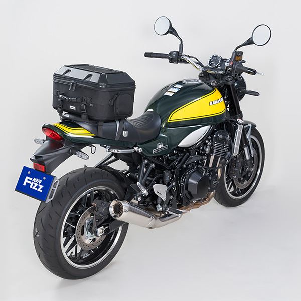 MOTO FIZZ モトフィズ ツアーシェルシートバッグM エンボスブラック 25L