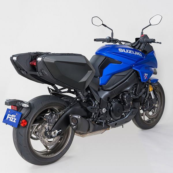 MOTO FIZZ モトフィズ カービングシェルケース2 サイドバッグ エンボスブラック 32L