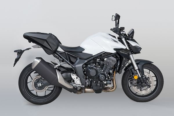 MOTO FIZZ モトフィズ カービングシェルケース2 SS サイドバッグ エンボスブラック 20L