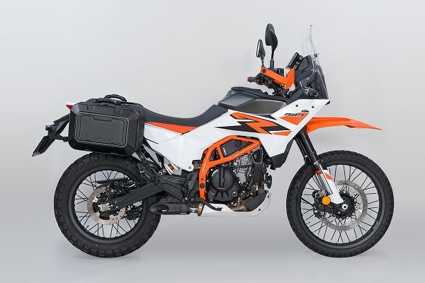 MOTO FIZZ モトフィズ ツアーシェルケースM サイドバッグ グロスブラック 40L