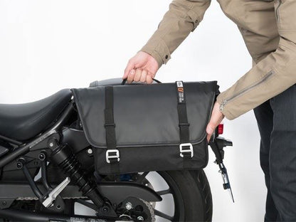 レブル1100専用サイドバッグ メッセンジャー ブラック 270(H)×470(W)×140(D)mm 11L