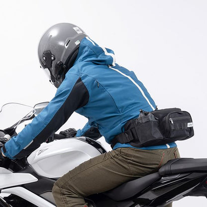 MOTO FIZZ モトフィズ ライディングウエスト ボディバッグ ブラック 6.3L