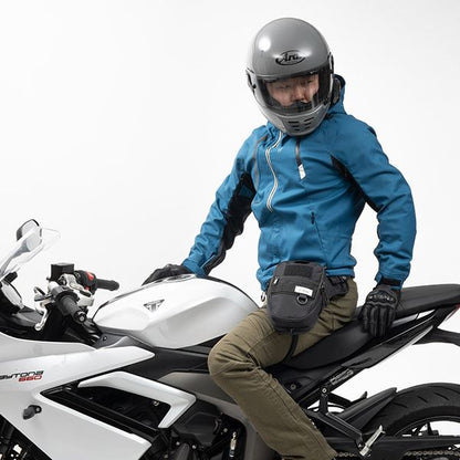 MOTO FIZZ モトフィズ ライディングホルスター ボディバッグ ブラック 2.8 L -4.6L