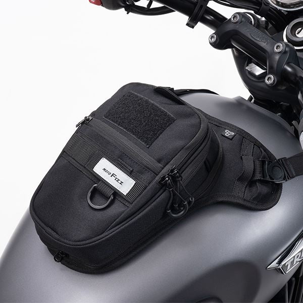 MOTO FIZZ モトフィズ ライディングホルスター ボディバッグ ブラック 2.8 L -4.6L