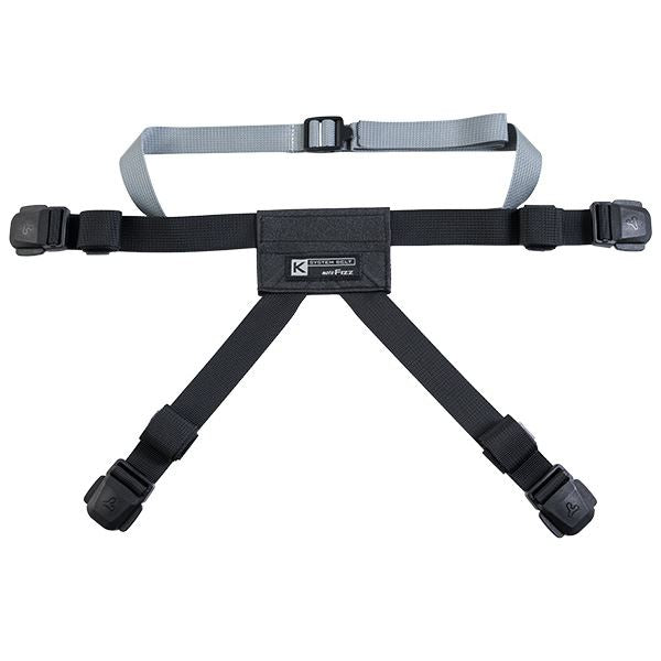 MOTO FIZZ モトフィズ Kシステムベルト PF25 PFバックル専用 ブラック 1100×430mm 1本