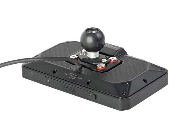 1インチマウントボール ブラック H32×W35×D24.8mm