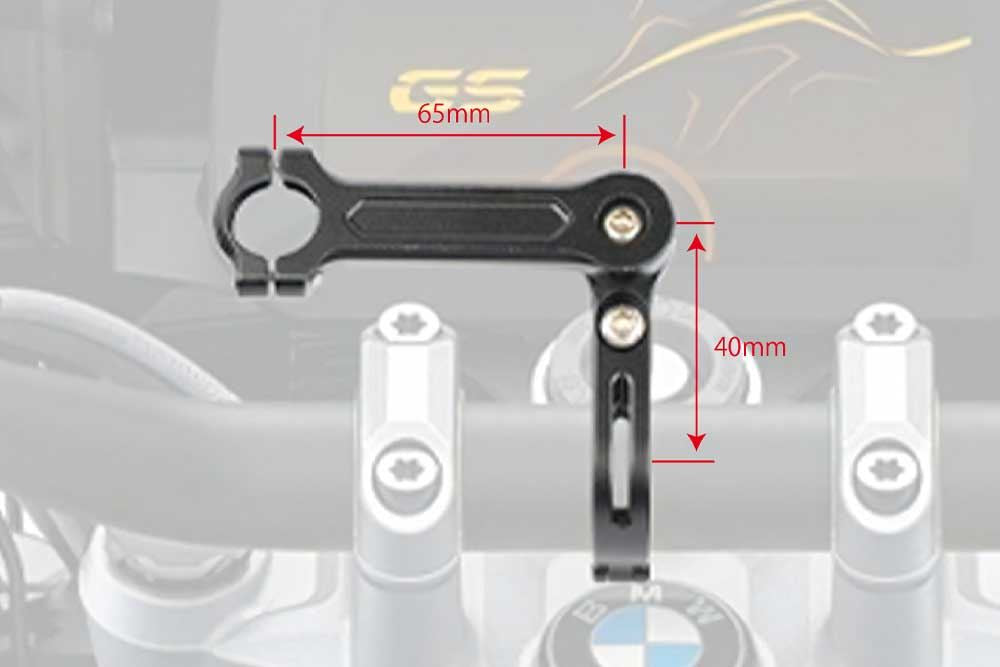 Handlebar clamp mount