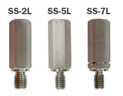 スリムステンレス L アダプター 正10mm⇒正8mm