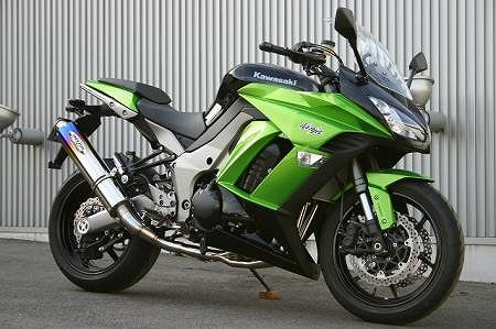 車検対応フルエキゾースト 焼チタンサイレンサー ABS有 Ninja1000 ニンジャ1000 JMCA認定