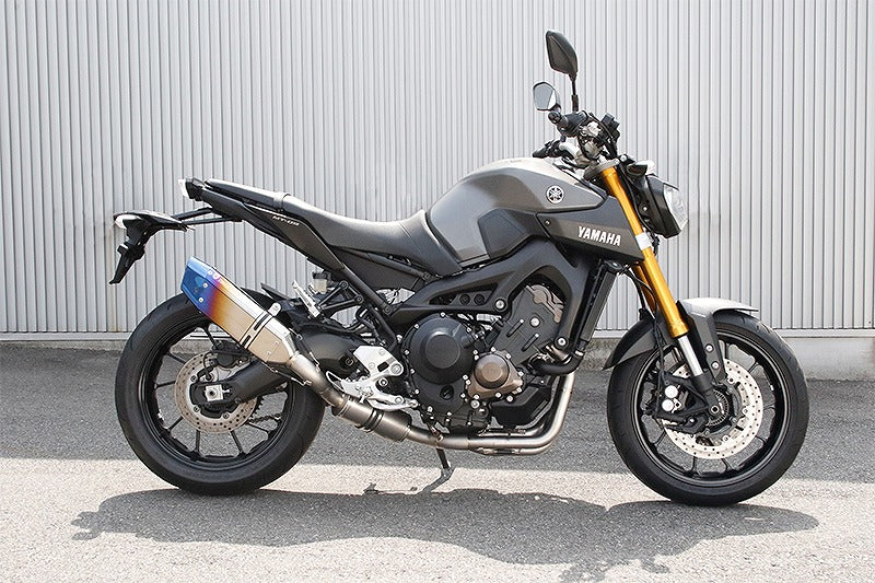 Full Exhaust Muffler IKAZUCHI Short MT-09 '14~'16 Government Certified