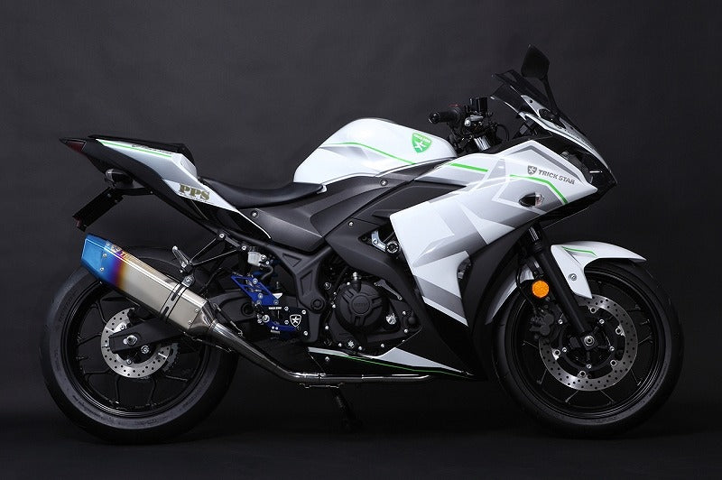 スリップオンマフラー IKAZUCHI イカヅチサイレンサー YZF-R25 政府認証